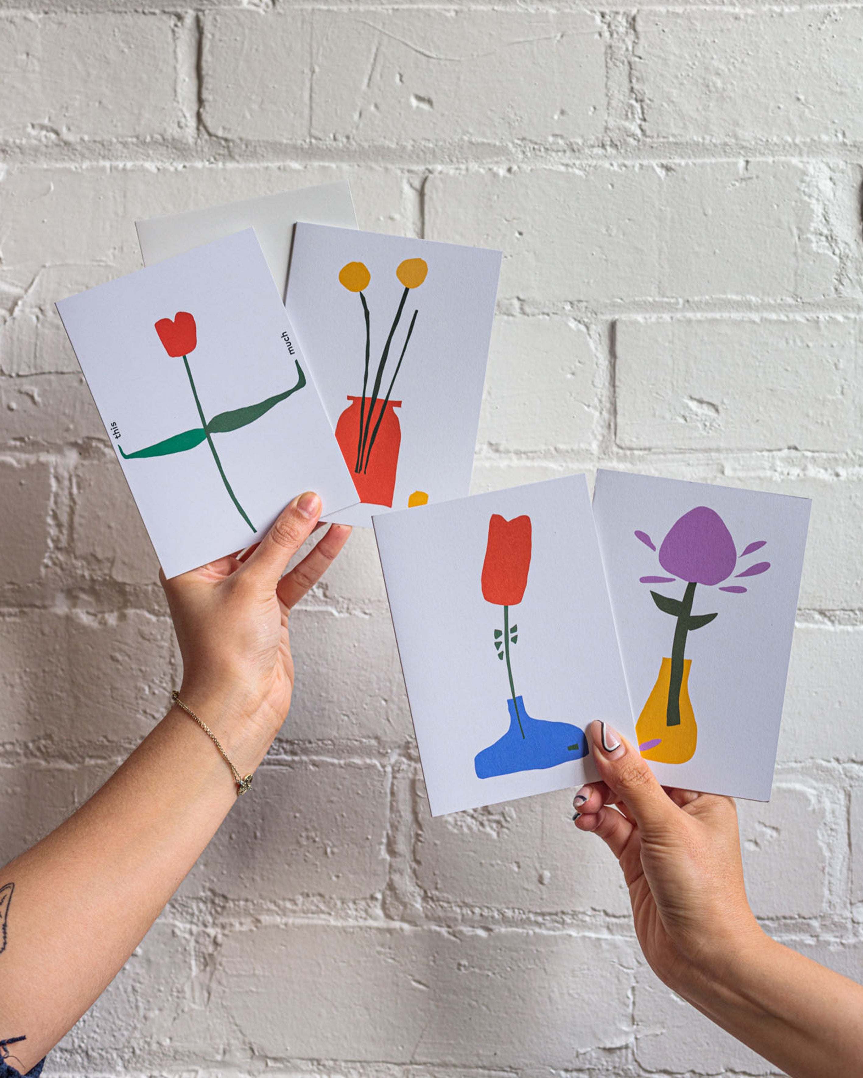 Monsieur Finger Handwritten Card