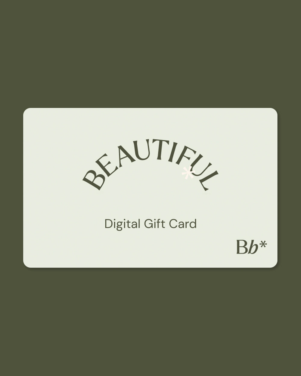 Digital Gift Card