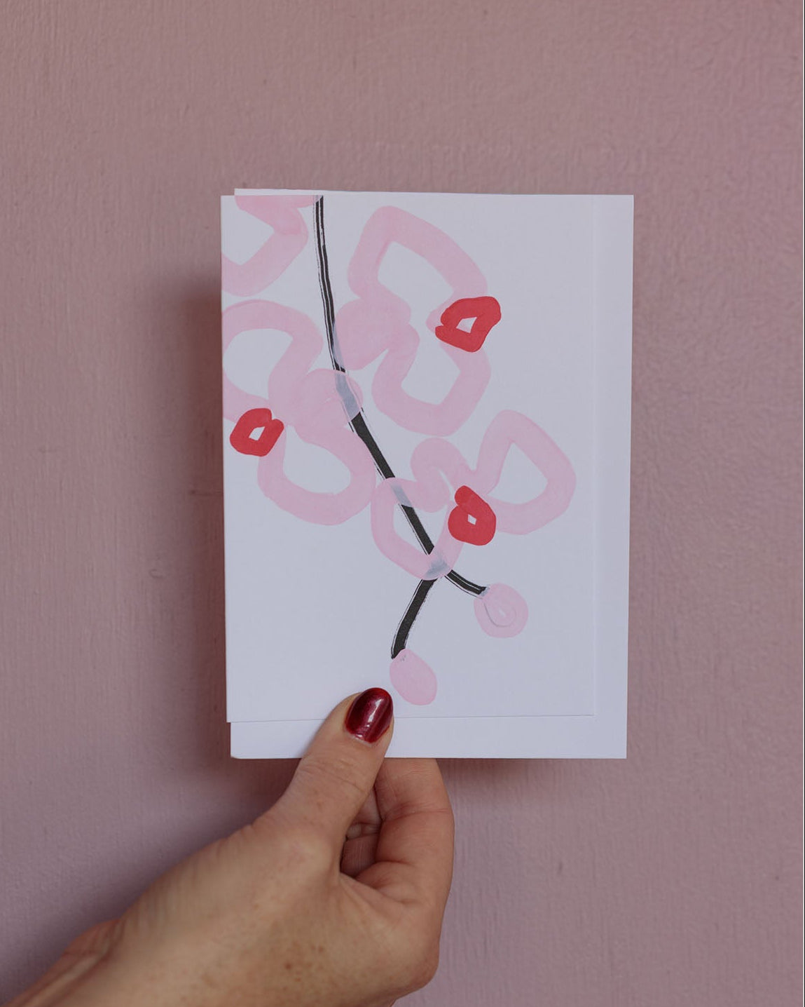 Lucy Lujik Handwritten Card