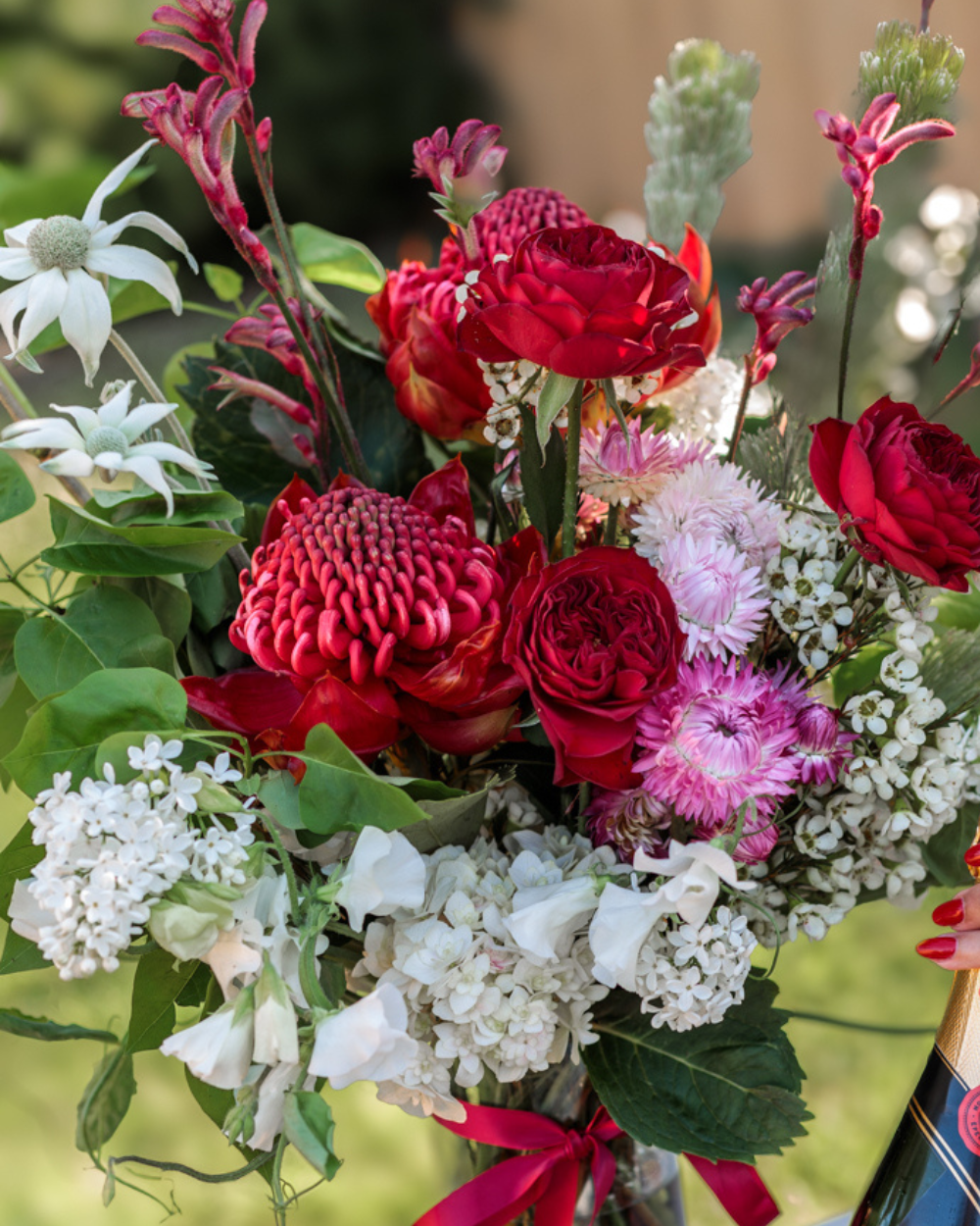 Festive Vase Arrangement